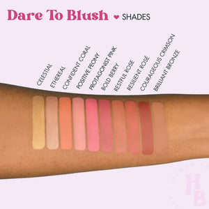 Dare To Blush Heart-Shaped Blush Stick