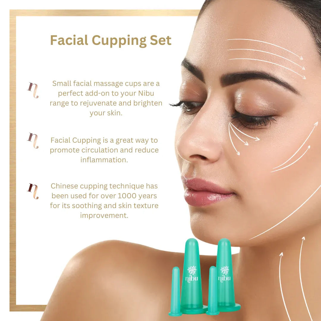 Nibu Facial Cupping Set