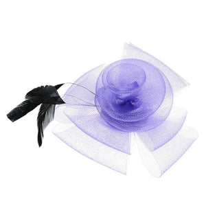 Ruby Rocks Patia Fascinator - Purple